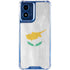 Cyprus Flag Distressed Moto G 5G (2024) Clear Case